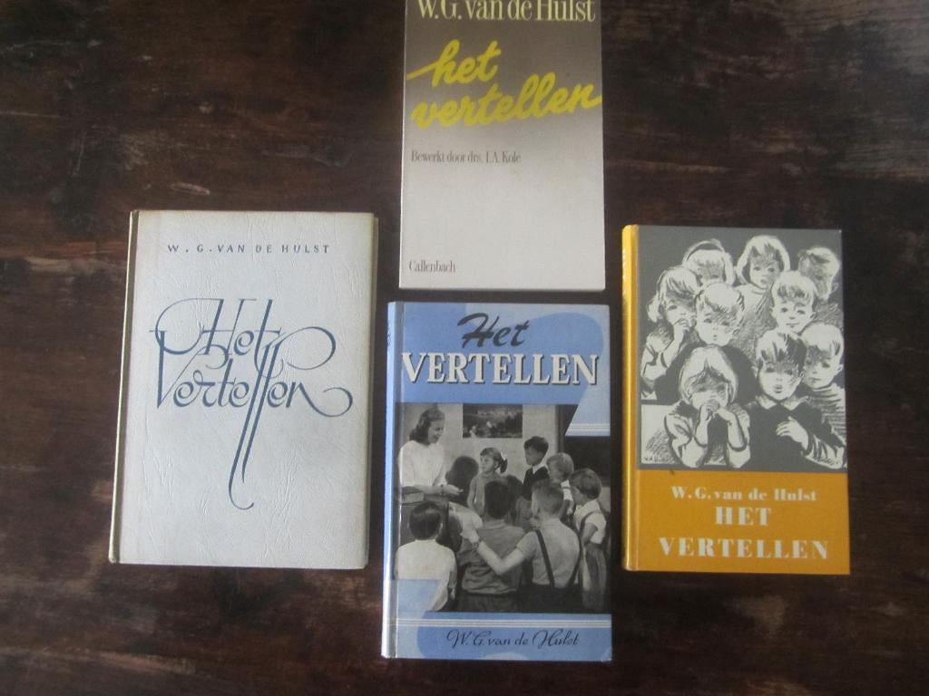WG van de Hulst Het vertellen - 3 verschillende uitvoeringen, Ophalen of Verzenden, Gelezen, Christendom | Protestants
