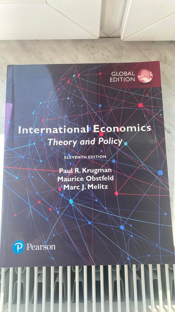International Economics - Krugman, Obstfeld, Melitz, Ophalen of Verzenden, Zo goed als nieuw, Vakgebied of Industrie