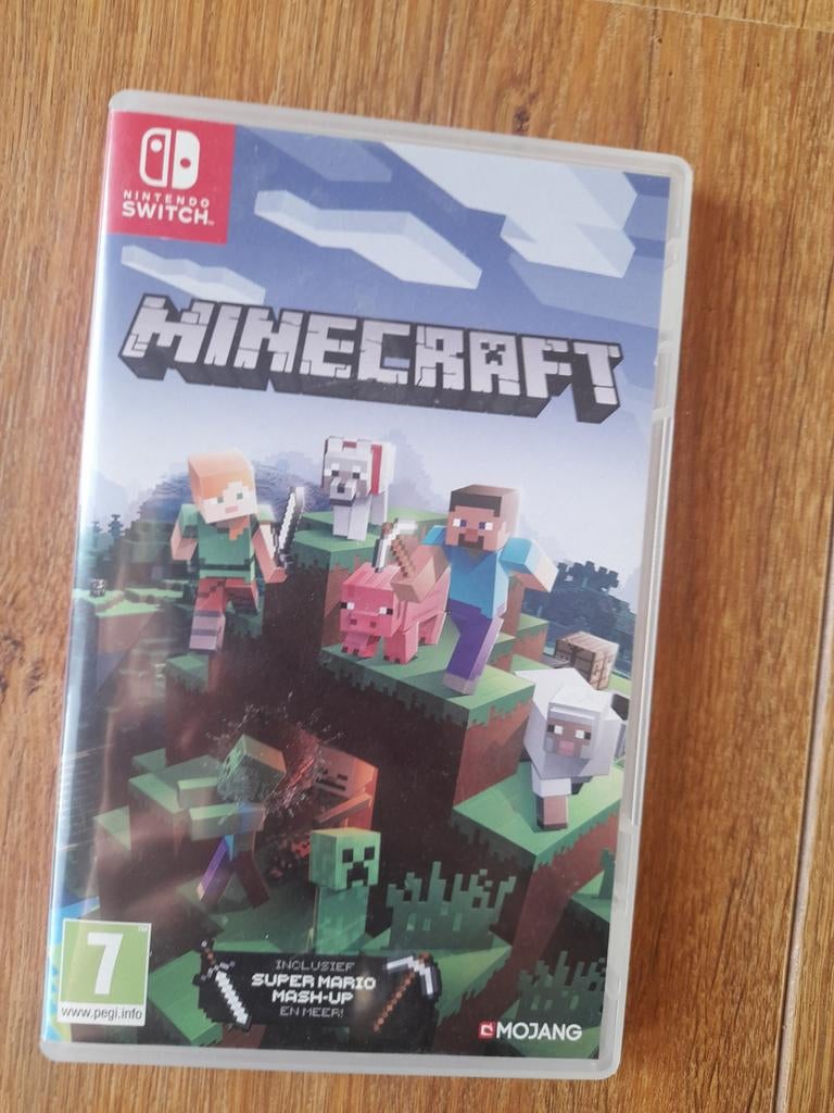 Minecraft Nintendo Switch - Zo goed als nieuw!, Avontuur en Actie, 1 speler, Ophalen of Verzenden, Zo goed als nieuw