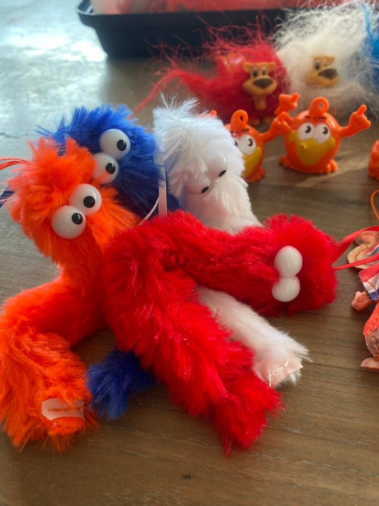 Verzameling Wuppies en andere oranje figuren, Verzamelen, Ophalen of Verzenden, Zo goed als nieuw