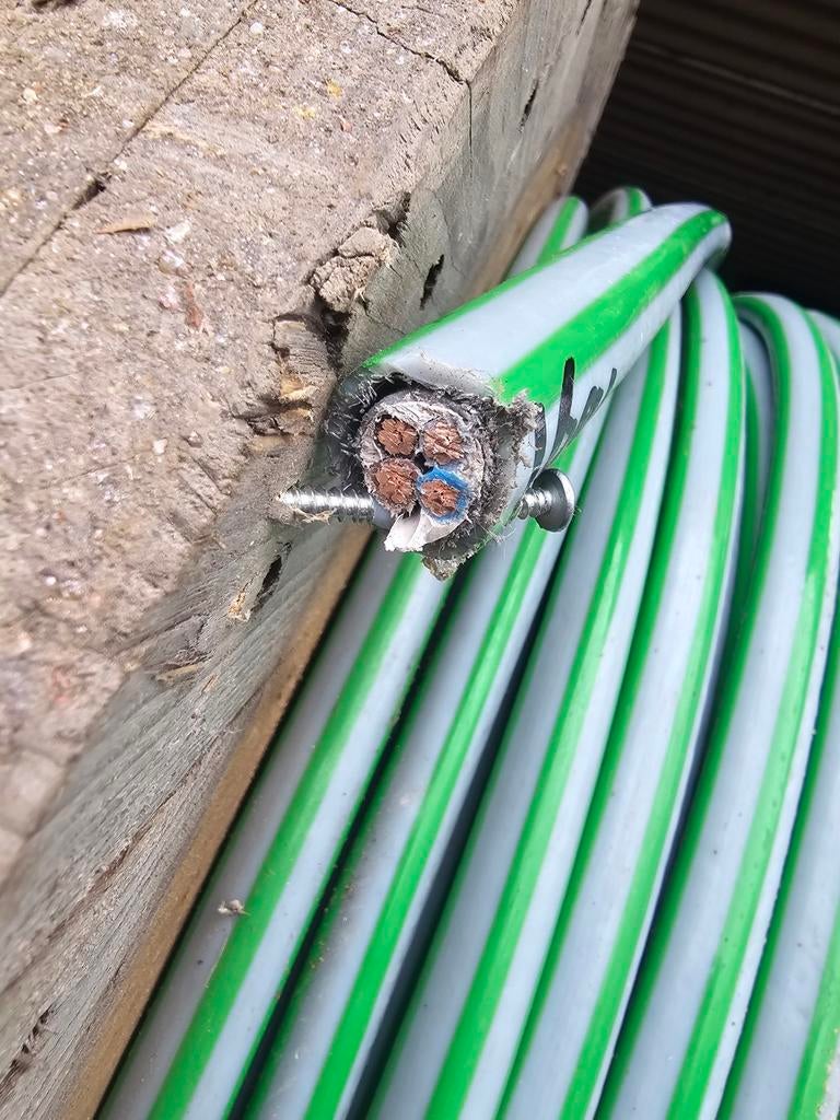 DRAKA 4x10mm² +as10mm² EO-YMeKaszh OV grondkabel, Ophalen of Verzenden, Kabel of Snoer