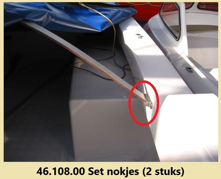 31712 Afwateringslat van Trespa voor onder afdekzeil., Watersport en Boten, Ophalen of Verzenden, Nieuw, Overige typen