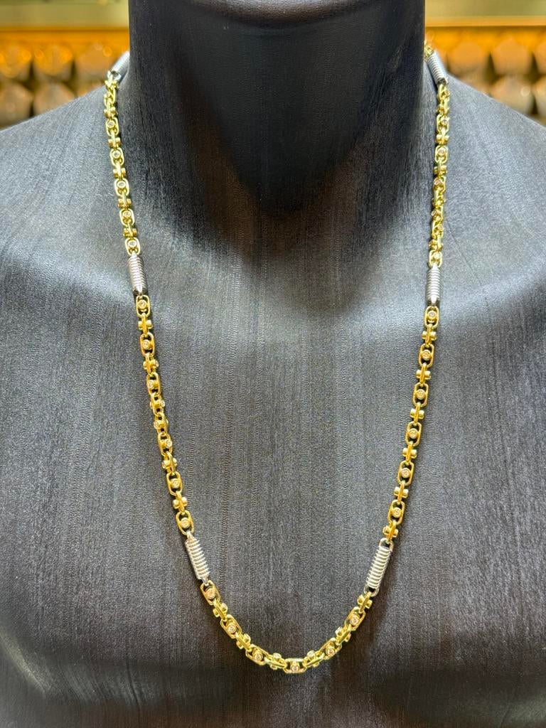 18KT Goud - 67.6 Gram - Ketting - MONTE CARLO, Ophalen, Nieuw, Goud, Goud