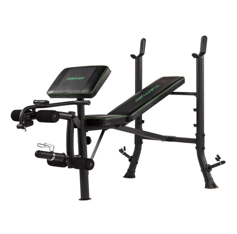 Tunturi WB40 Compact Width Weight Bench (gewichtshefbank), Ophalen, Krachtstation, Armen, Zo goed als nieuw