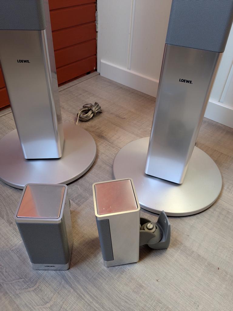Loewe Luidsprekerset L1 en S1, 70 watt of meer, Overige spelers, Ophalen, Overige merken