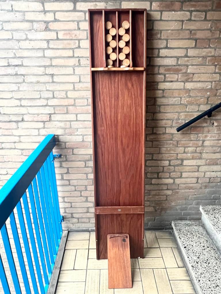 Vintage Homas S-40 Sjoelbak Klassiek!  Afmeting 200x40 cm, Hobby en Vrije tijd, Een of twee spelers, Ophalen of Verzenden, Gebruikt