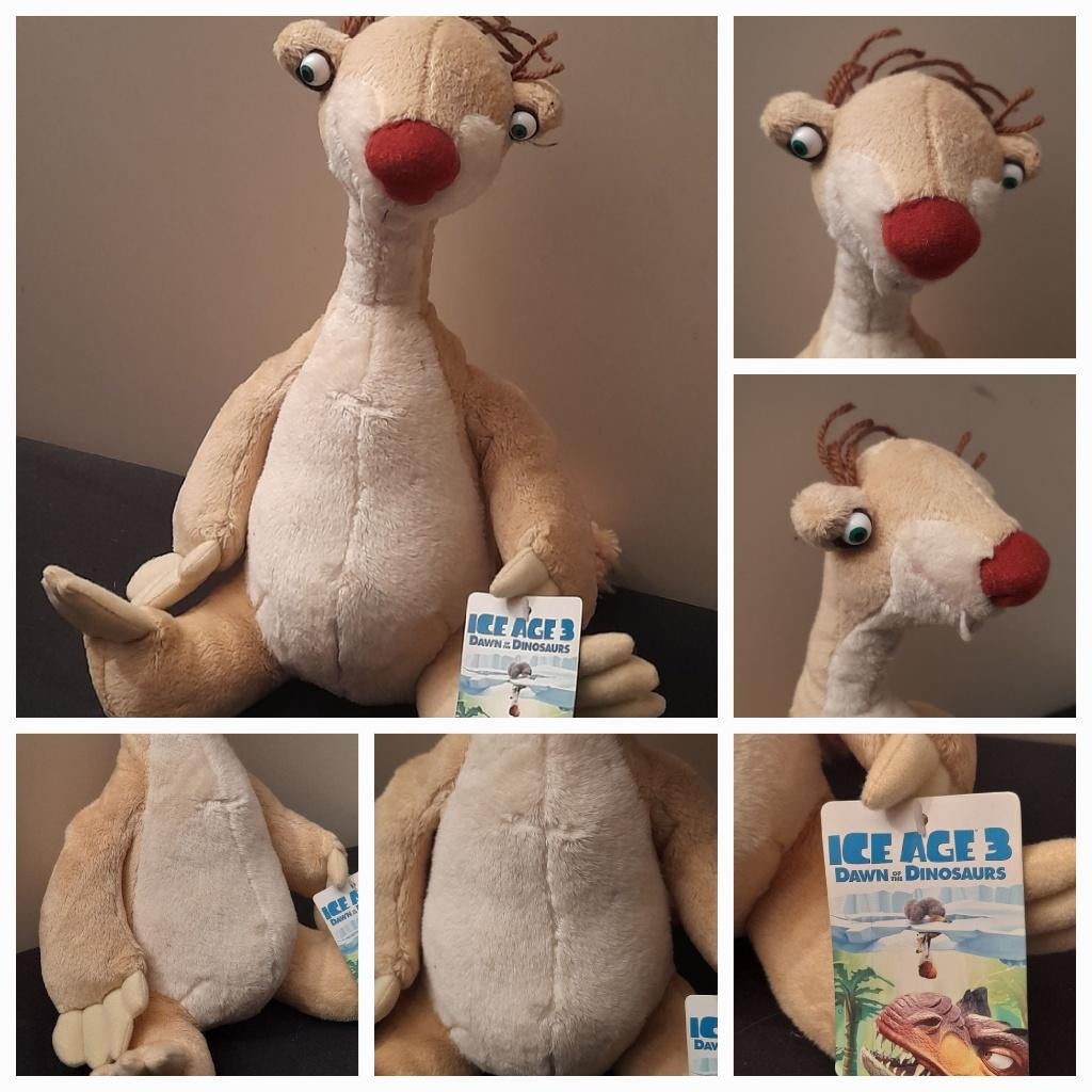 Knuffel Disney Ice Age 3, Kinderen en Baby's, Speelgoed | Knuffels en Pluche, Ophalen of Verzenden, Zo goed als nieuw, Overige typen