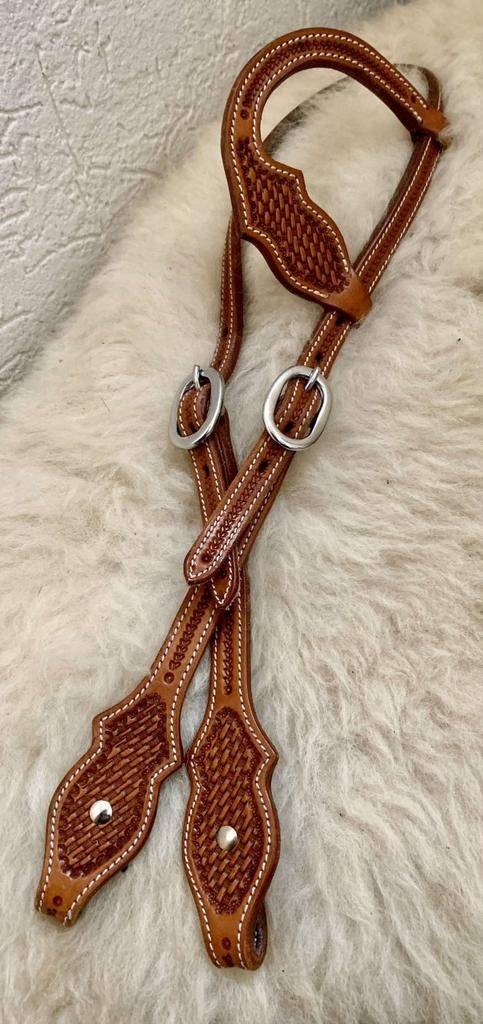 One-ear westernhoofdstel *nieuw*, Dieren en Toebehoren, Paarden en Pony's | Hoofdstellen en Tuigage, Ophalen of Verzenden, Nieuw