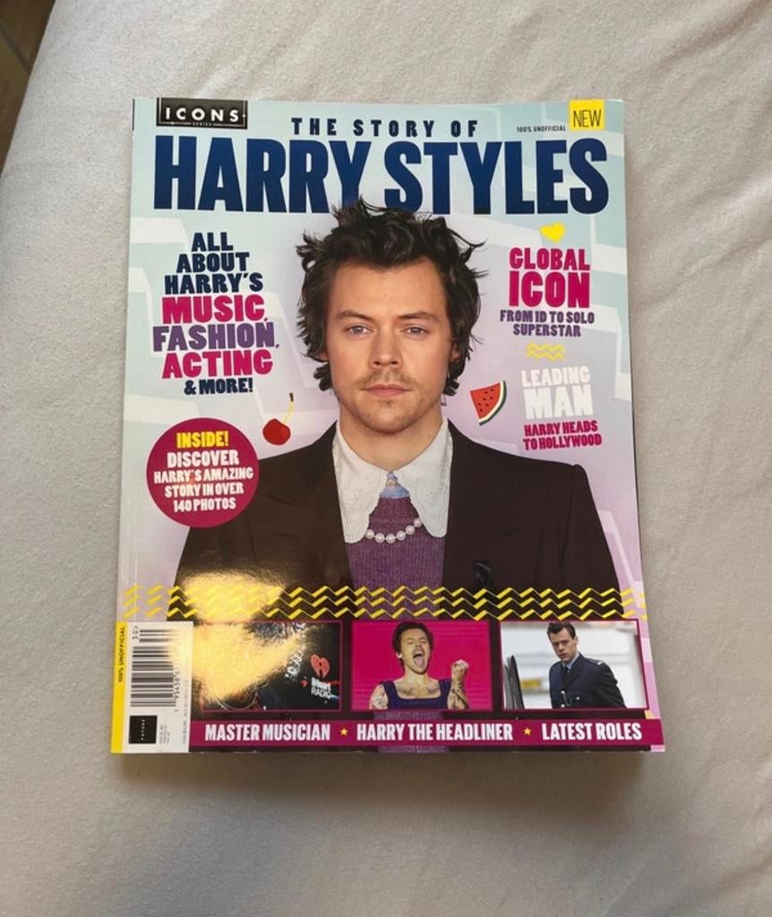 Harry Styles Magazine - Zo goed als nieuw!, Ophalen of Verzenden, Zo goed als nieuw, Muziek, Film of Tv