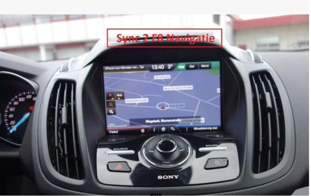 Ford MCA, MFD, Sync 2 F8 Navigatie Update Europa, Verzenden, Zo goed als nieuw, Update