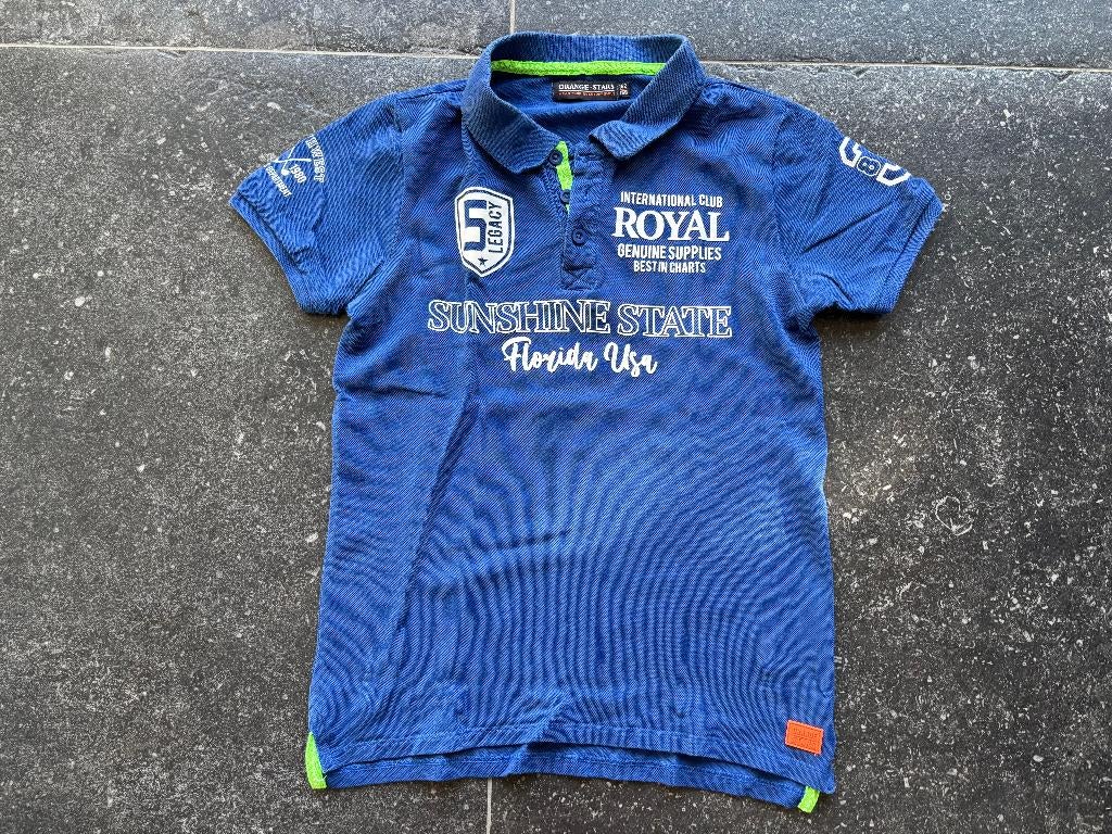 Poloshirt Orange Stars 152, Ophalen of Verzenden, Zo goed als nieuw, Shirt of Longsleeve, Jongen