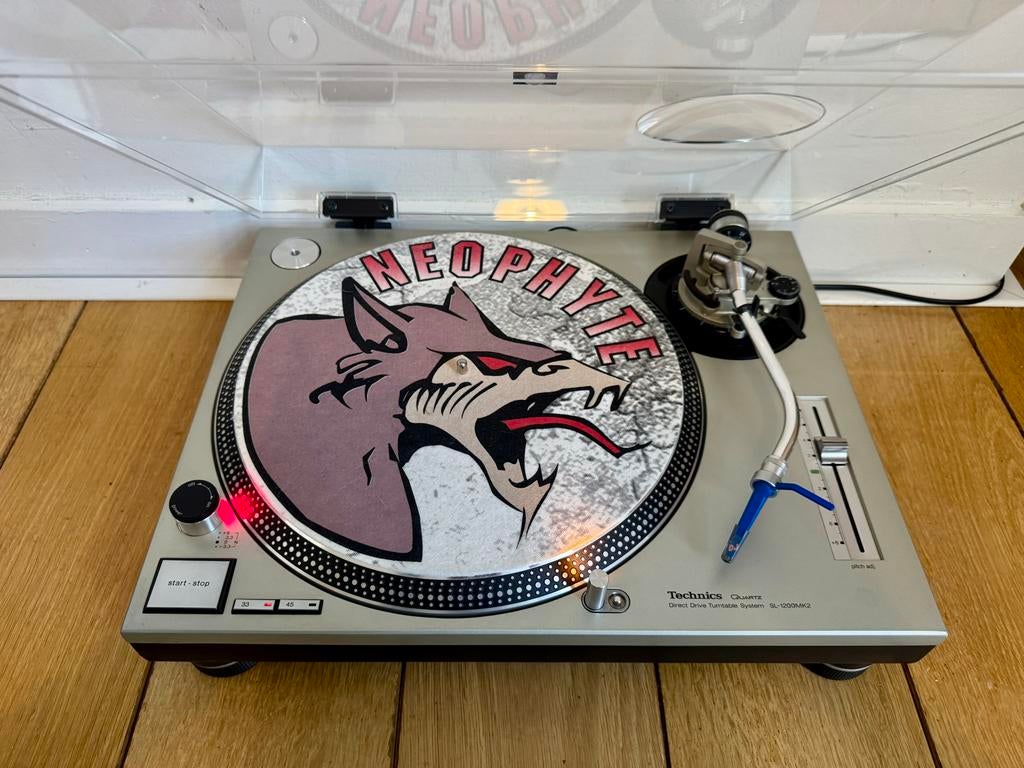 Technics SL-1200MK2 - Nieuwe stofkap, amper gebruikt!, Ophalen, Zo goed als nieuw, Draaitafel, Technics