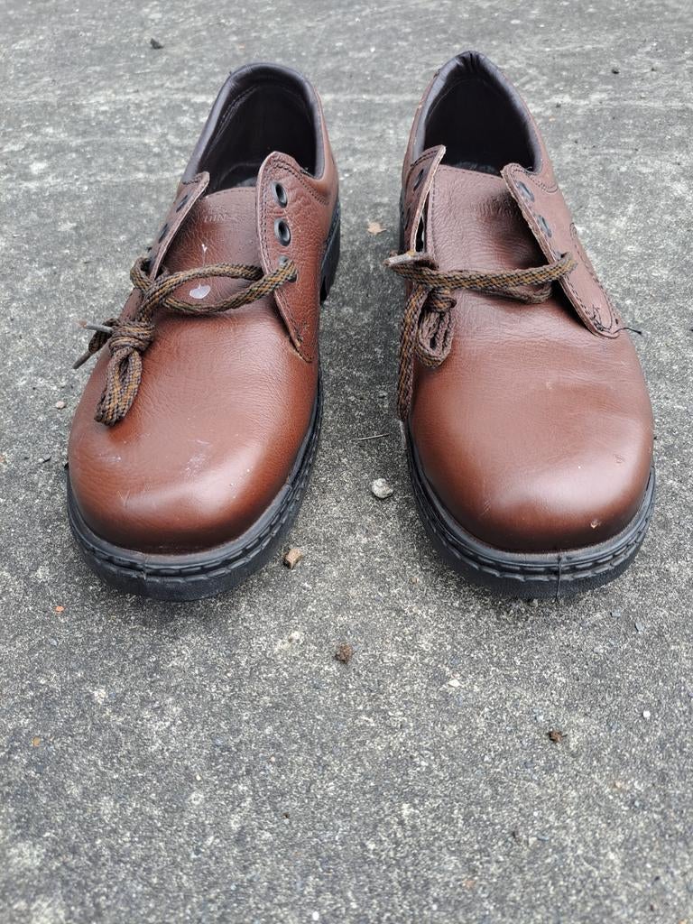 Goed als nieuwe leer veiligheid schonen maat 45 BATA, Ophalen of Verzenden, Zo goed als nieuw, Zwart, Werkschoenen