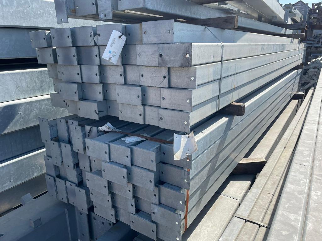 Kokerprofielen 80x80x3mm | Lengte: 4415 mm, Ophalen of Verzenden, IJzer