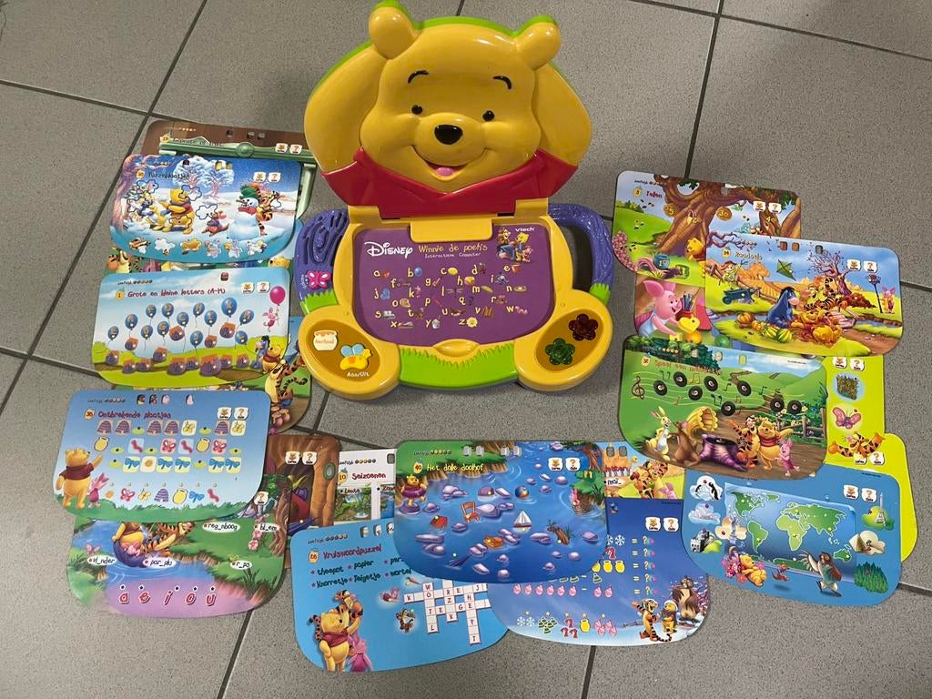 Winnie de pooh INTERACTIEVE SPELCOMPUTER, Kinderen en Baby's, Speelgoed | Vtech, Ophalen of Verzenden, Zo goed als nieuw