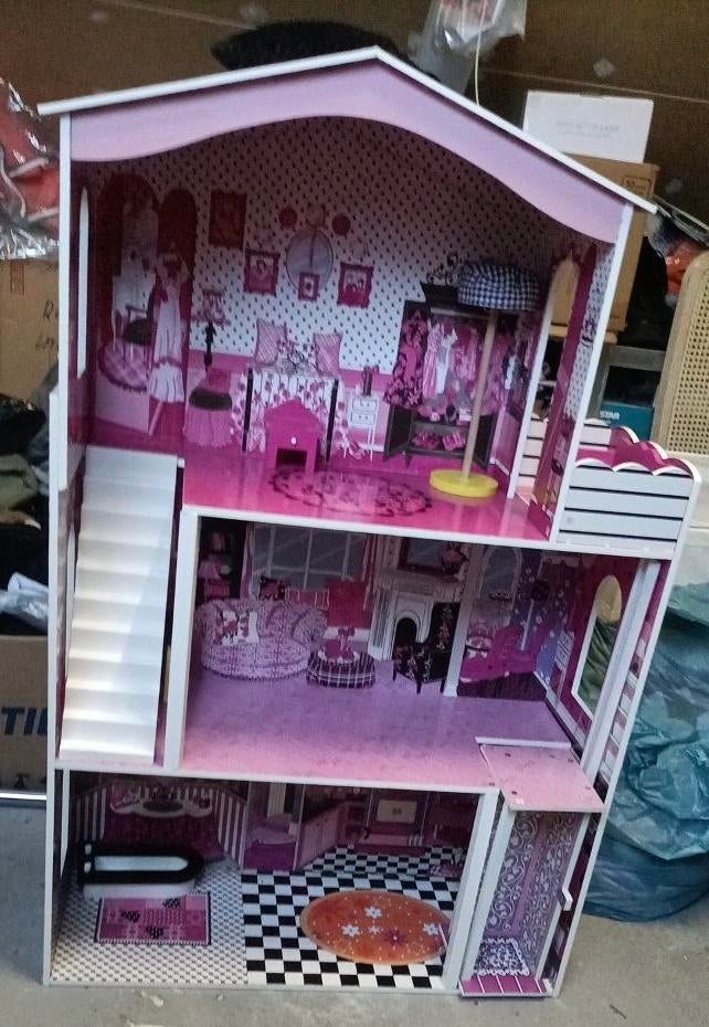 Leuk Poppenhuis - Speelplezier voor Kinderen!, Ophalen, Gebruikt, Poppenhuis