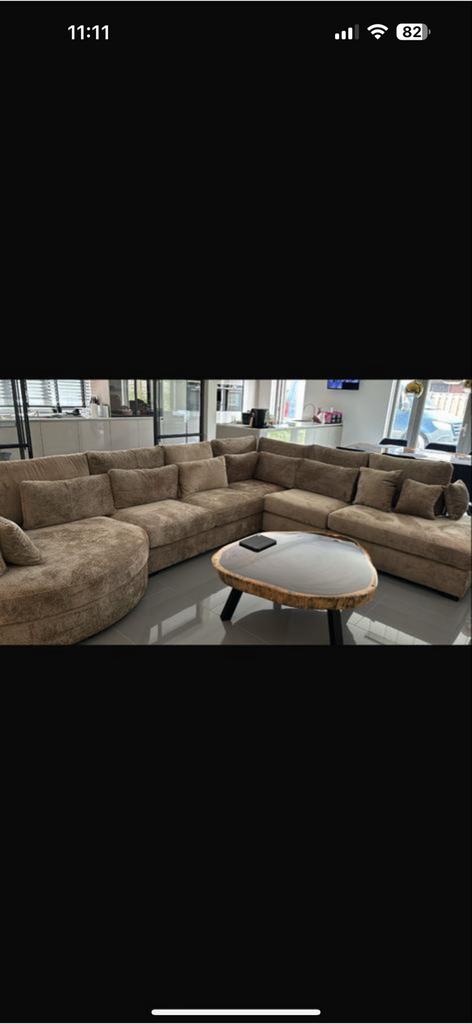 T en O living  hoekbank in de kleur Beige, Ophalen of Verzenden, Zo goed als nieuw