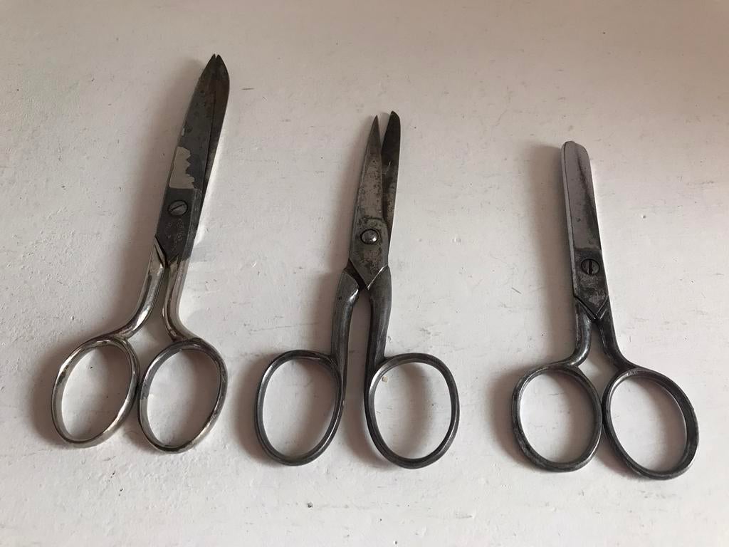 Scharen oud / schaar Feinster Solingen, Bulldog en D.S.U., Ophalen of Verzenden