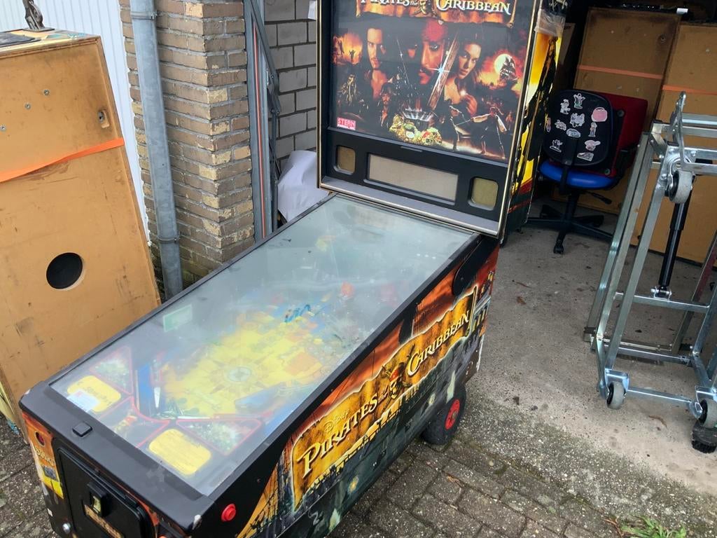 Pirates of the caribbean, Verzamelen, Automaten | Flipperkasten, Ophalen, Gebruikt, Stern, Dot-matrix