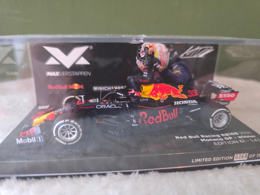 max verstappen Monaco 2021 winner, Ophalen of Verzenden, Nieuw, Formule 1