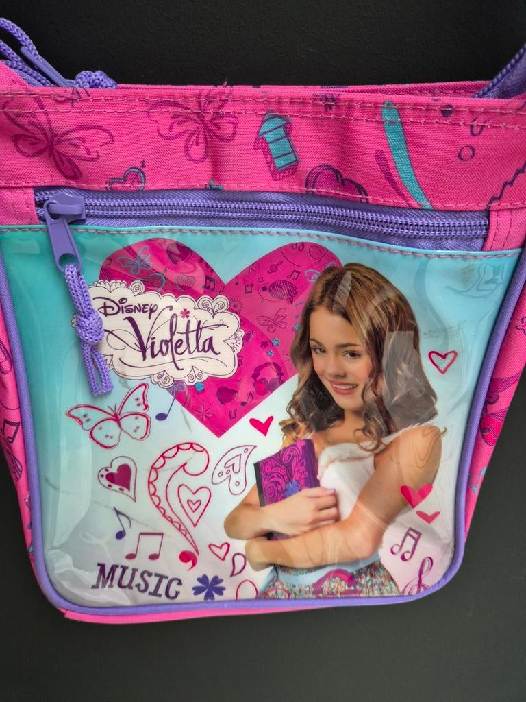 Disney Violetta Tas, Kinderen en Baby's, Kindermode-accessoires, Verzenden, Zo goed als nieuw, Disney