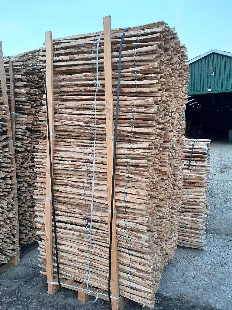 Hazelaarhouten hekwerk, schapenhek, engels frans hekwerk 120, Tuin en Terras, Ophalen, Nieuw, Hout, Overige typen