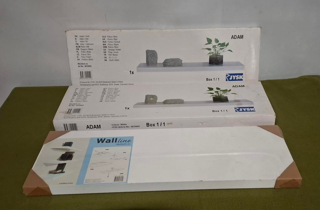 3 zwevende planken / wandplanken NIEUW, Ophalen of Verzenden, Nieuw