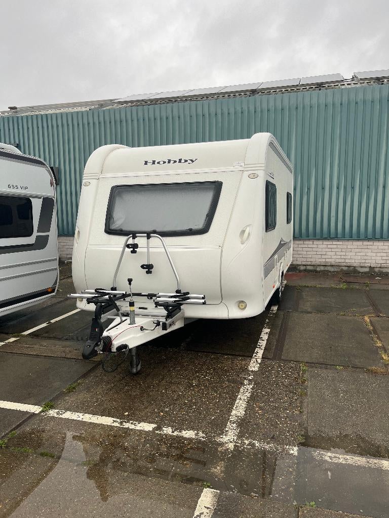 Hobby Excellent 455 UF 2014, Caravans en Kamperen, Rondzit, Hobby, Particulier, 80 kg