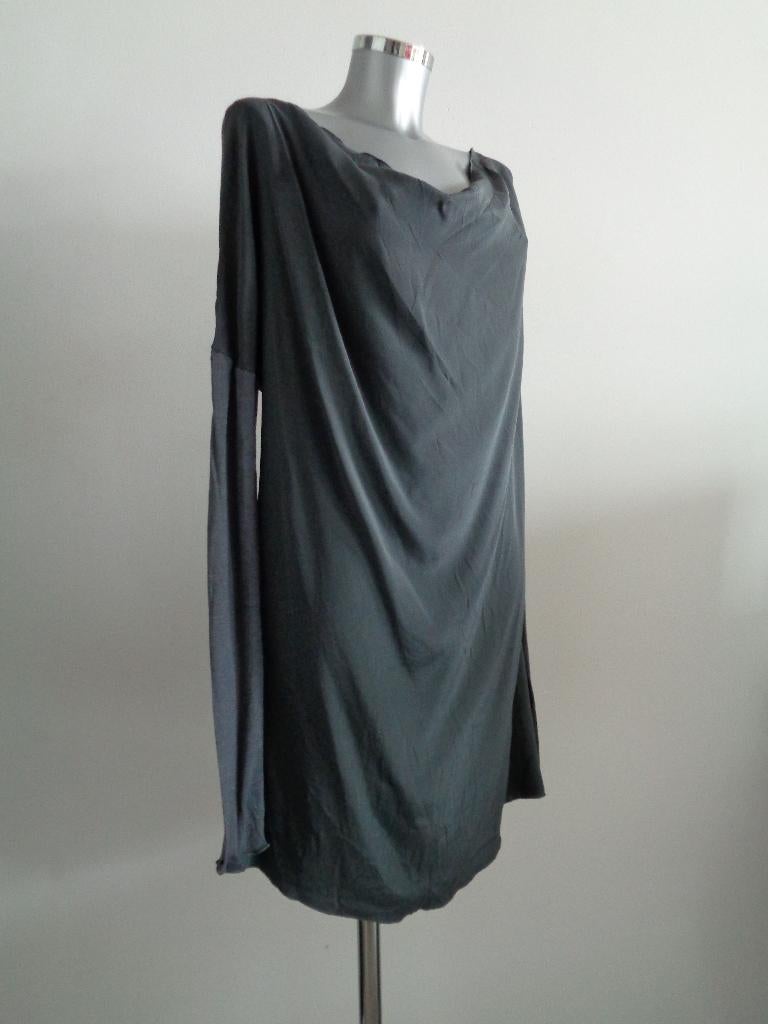 BRAEZ tuniek, zijde, wol, maat XXL, Verzenden, Zo goed als nieuw, Maat 42/44 (L), Grijs