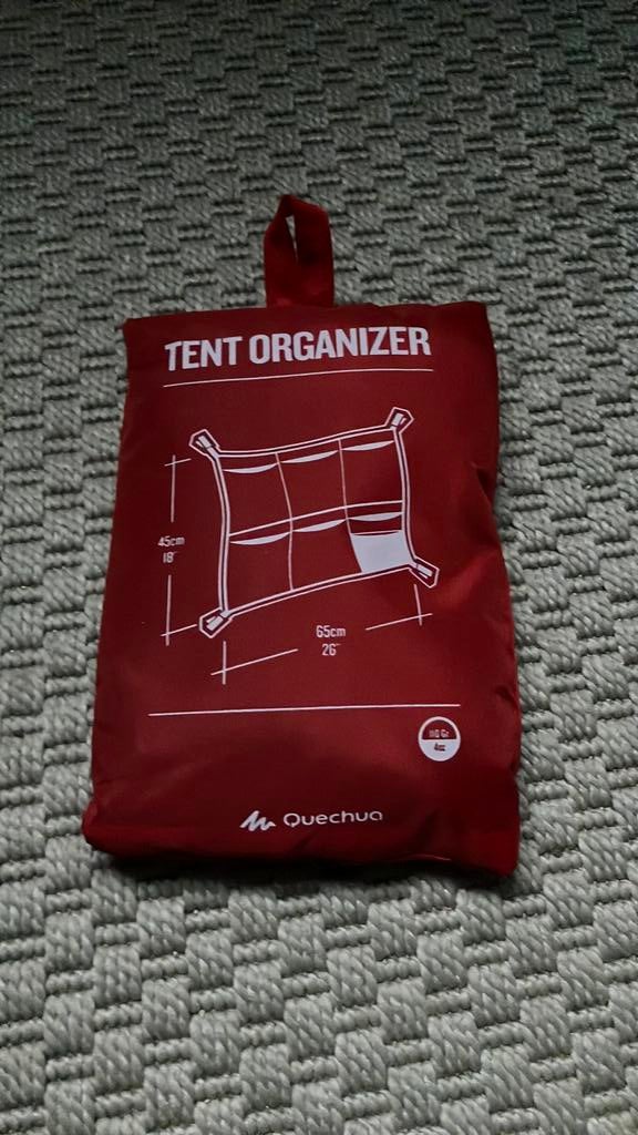 Tent organizer 45x65cm, Ophalen of Verzenden, Zo goed als nieuw