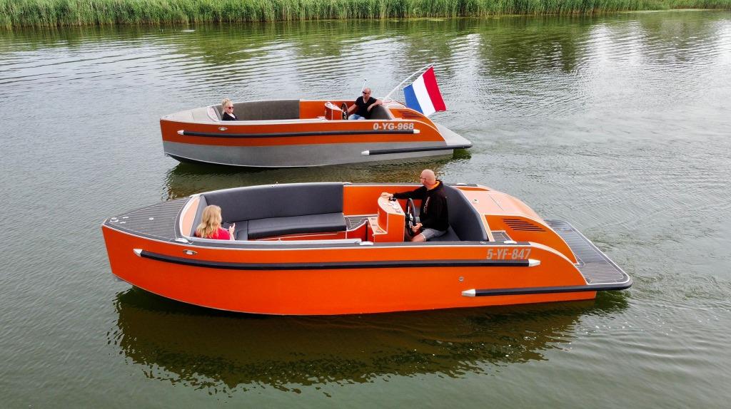 ALU-DUTCH 7.20 aluminium Sport Tender / sloep, Watersport en Boten, Sloepen, 70 pk of meer, 6 meter of meer, Ophalen of Verzenden