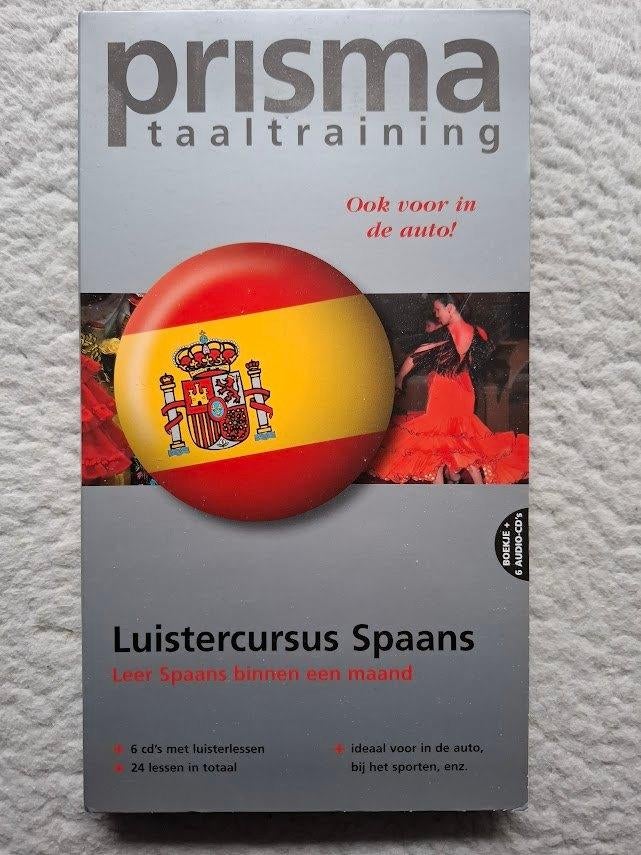 Prisma taaltraining - Luistercursus Spaans, Boeken, Taal | Spaans, Ophalen of Verzenden, Gelezen