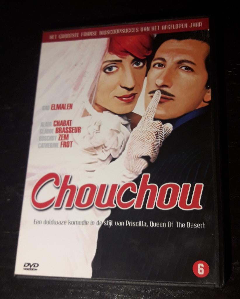 DVD Chouchou (gay / drag queen comedy), Vanaf 6 jaar, Ophalen of Verzenden, Zo goed als nieuw