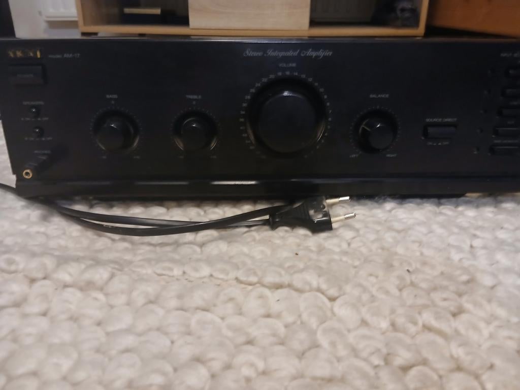 Akai AM-17 Stereo Versterker - Goed Geluid!, Audio, Tv en Foto, Ophalen of Verzenden, Gebruikt, Stereo, Minder dan 60 watt