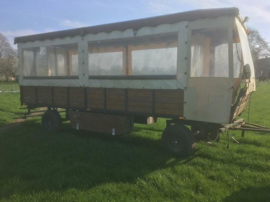 Huifkar / wagen te koop - geschikt voor paard en tractor, Ophalen of Verzenden
