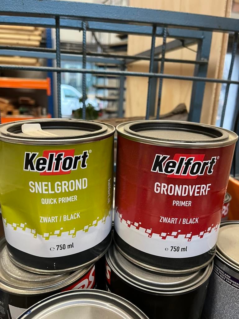 Grondverf en lak, Ophalen, Nieuw, Wit, Lak