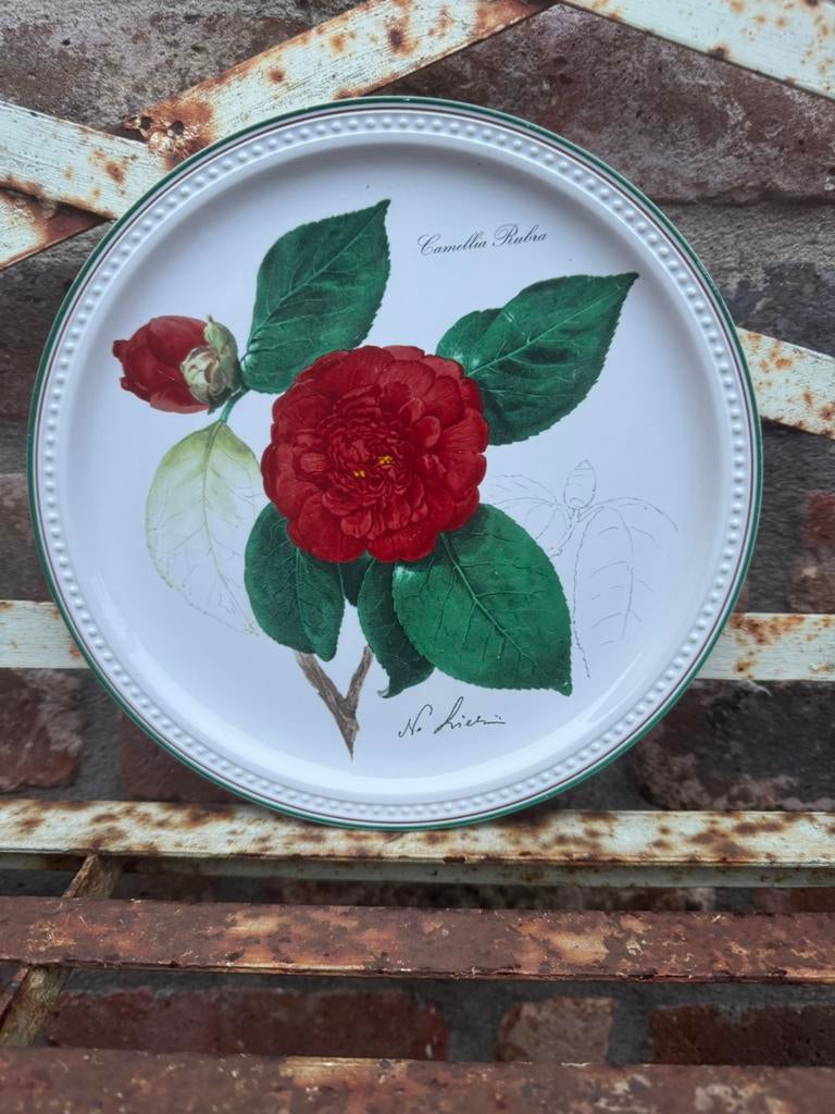 Villeroi en Boch wandbord gemerkt/bloemen bord, Antiek en Kunst, Antiek | Wandborden en Tegels, Ophalen of Verzenden