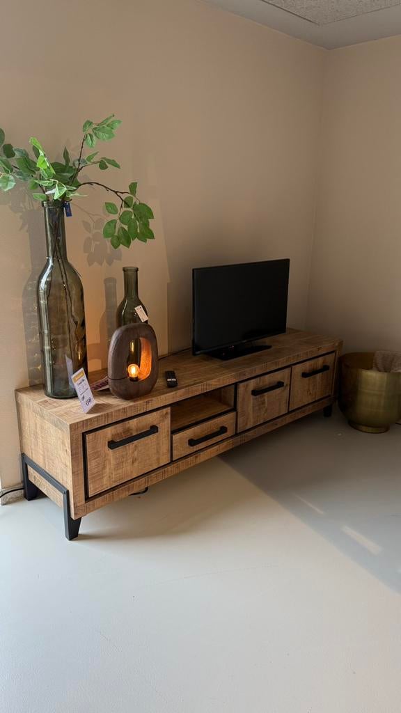 Showmodel Tv Meubel MangoKleur, Huis en Inrichting, Kasten | Televisiemeubels, Ophalen, Zo goed als nieuw