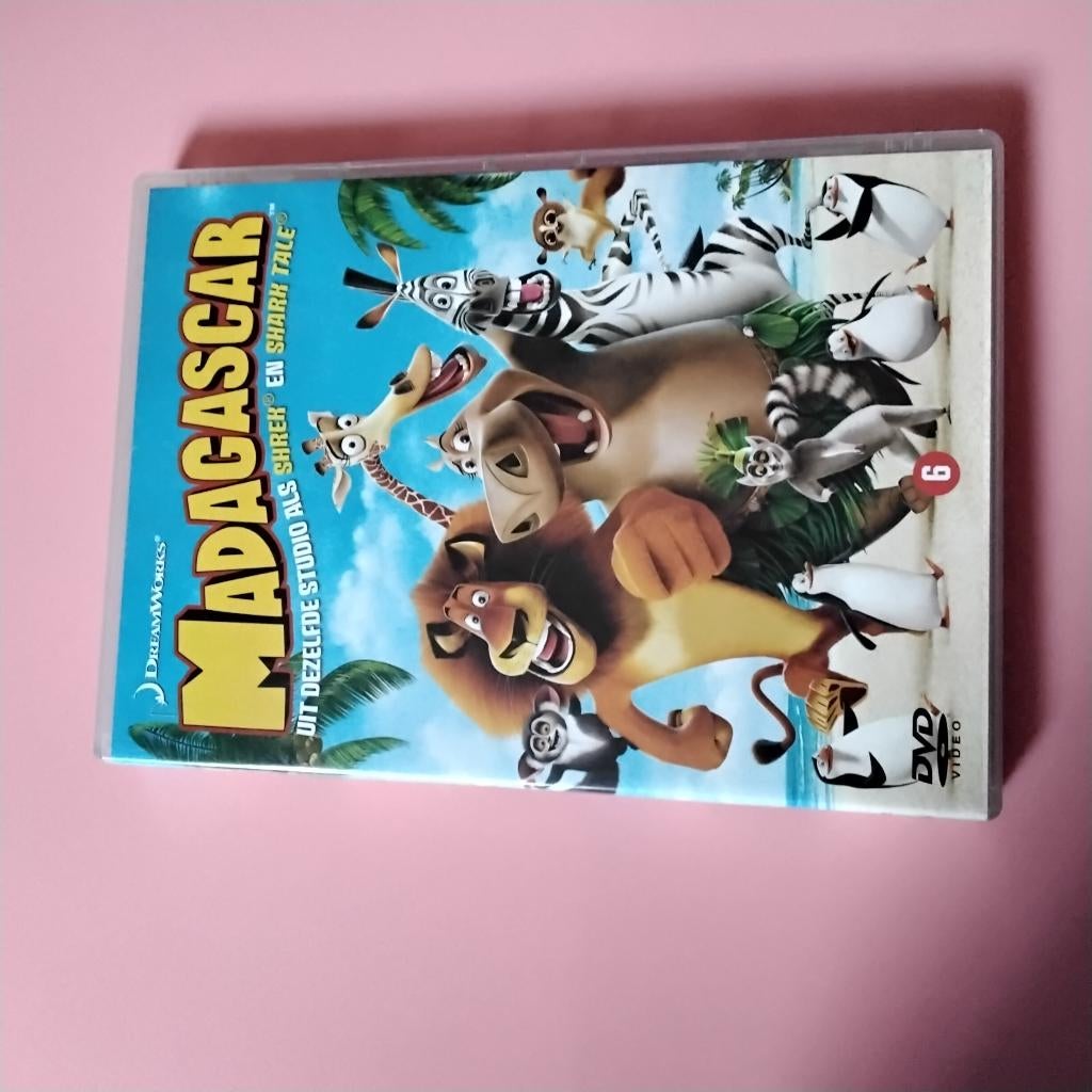 Madagaskar dvd, Alle leeftijden, Ophalen of Verzenden, Gebruikt
