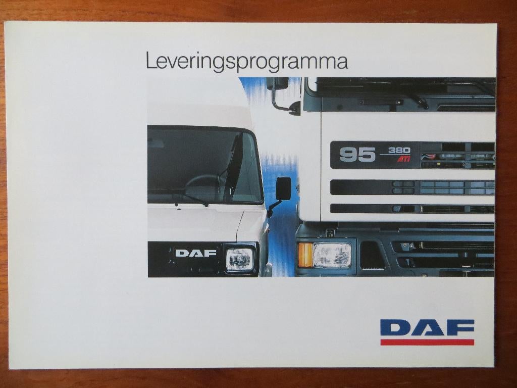 DAF Leveringsprogramma (juli 1987), Ophalen of Verzenden, Nieuw, Overige merken