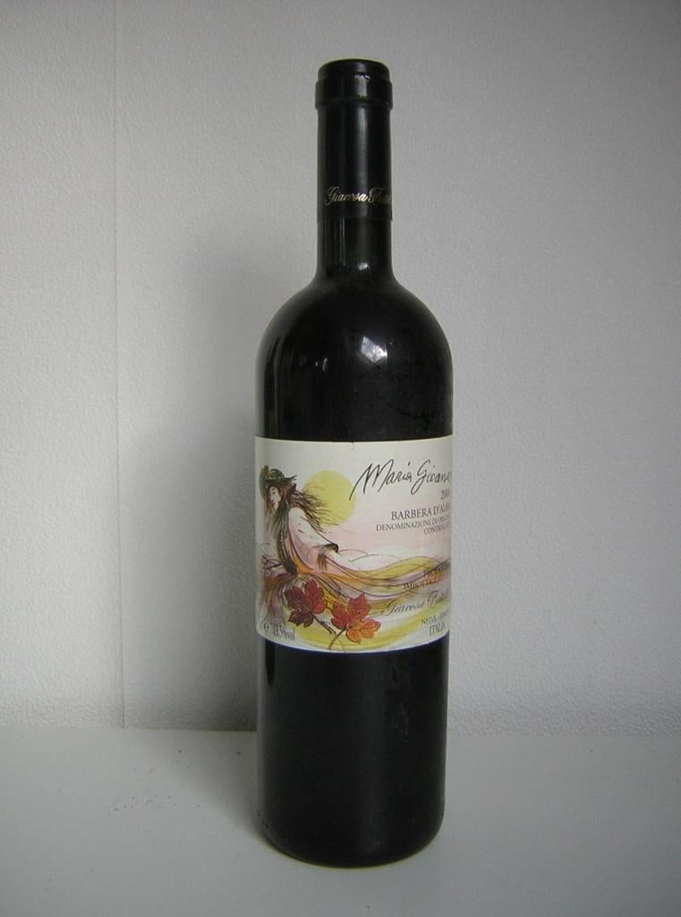wijn vintage 2000 Barbera D' Alba Fratelli Giacosa, Overige typen, Nieuw, Vol, Italië