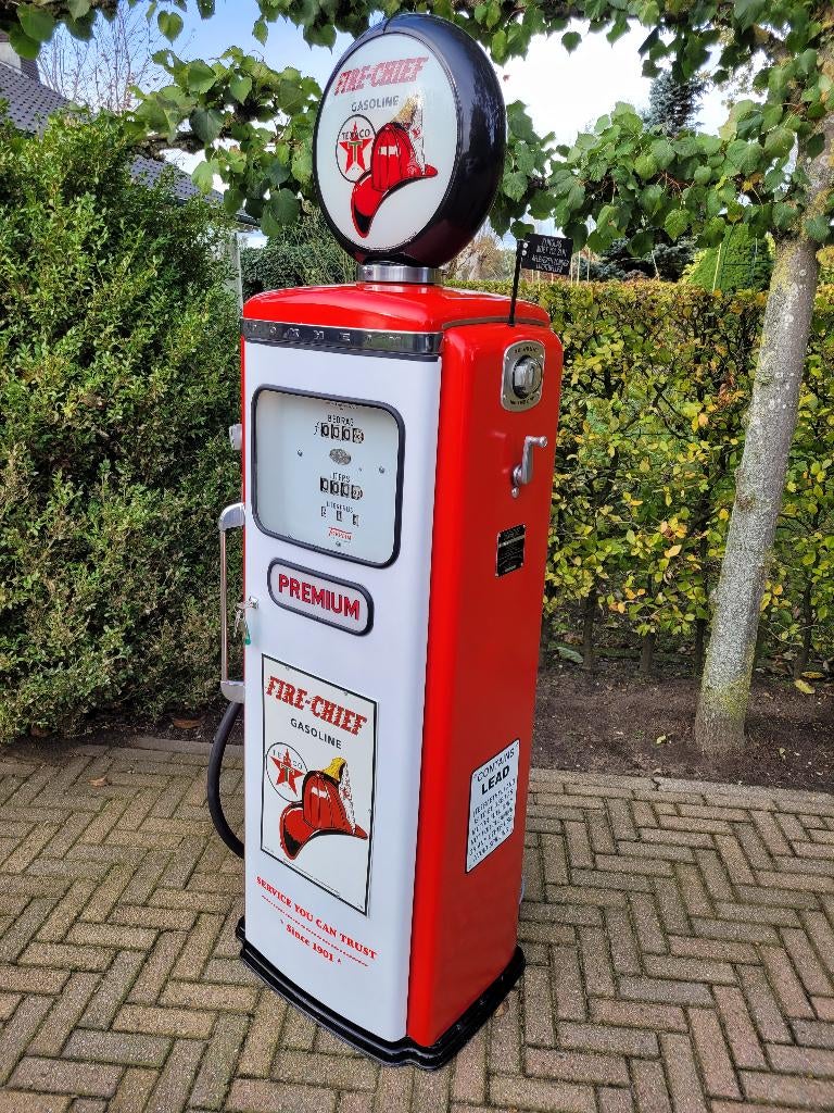 TOKHEIM benzinepomp TEXACO pomp sixties fifties vintage, Ophalen, Gebruikt