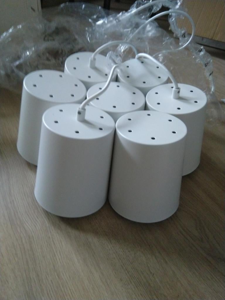 2 lampen inclusief peertjes hanglampen, Huis en Inrichting, Lampen | Hanglampen, Ophalen of Verzenden, Nieuw, Minder dan 50 cm