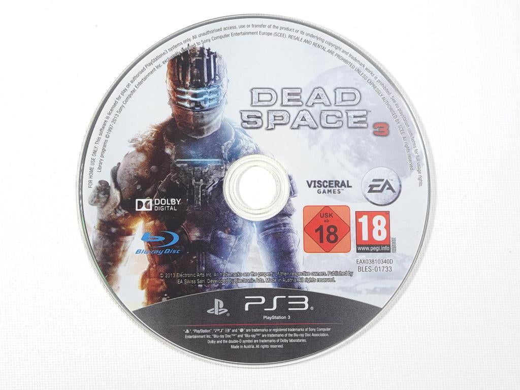 Dead Space 3 - PlayStation 3 - PS3 - PAL - Enkel CD, Sony Interactive Entertainment Network Europe Limited, Vanaf 18 jaar, Shooter
