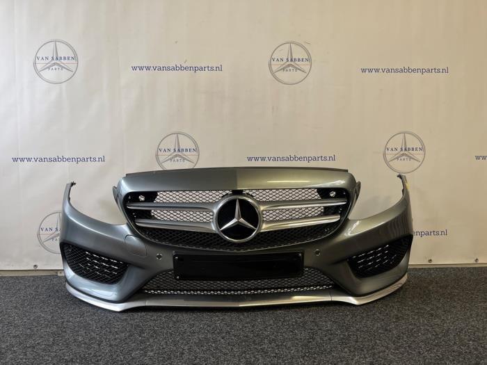 Voorbumper van een Mercedes C-Klasse (992), Gebruikt, -, Bumper, -