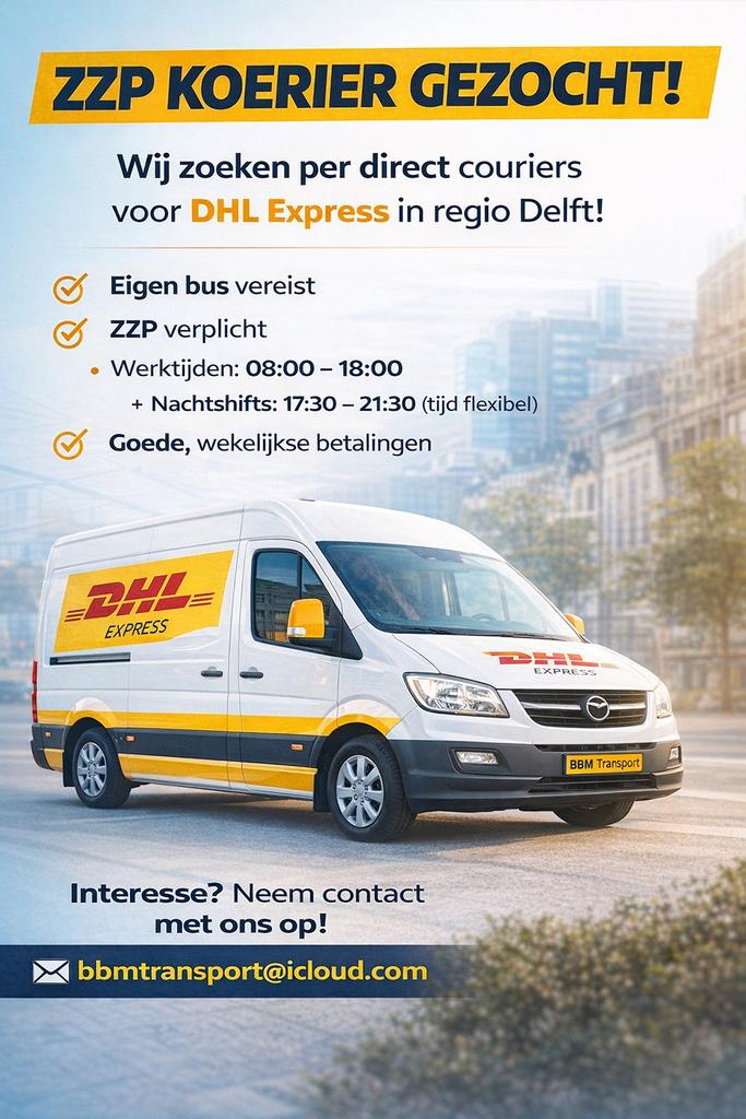 ZZP KOERİER GEZOCHT, Overige niveaus, Starter