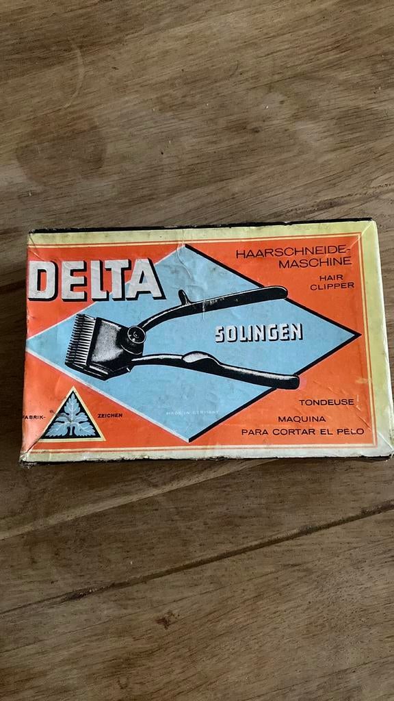 Antieke Delta sollingen tondeuse, Antiek en Kunst, Ophalen of Verzenden