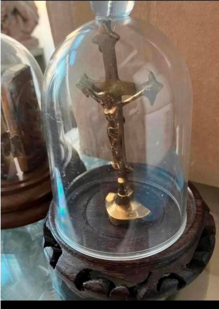 Stolpjes 17 cm hoog,om iets in te zetten €15,95 p.st., Ophalen of Verzenden