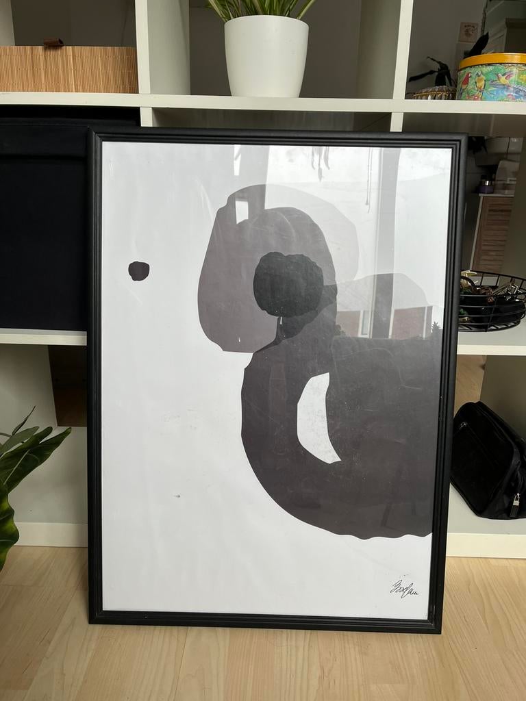 Fotolijst groot, Ophalen, Zo goed als nieuw, Hout, 50 tot 75 cm