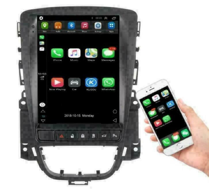 Opel Astra J radio navigatie carkit 10,4inch android 14 dab+, Ophalen of Verzenden, Nieuw